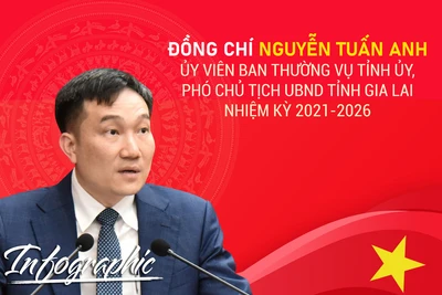 Đồng chí Nguyễn Tuấn Anh-Ủy viên Ban Thường vụ Tỉnh ủy, Phó Chủ tịch UBND tỉnh Gia Lai nhiệm kỳ 2021-2026