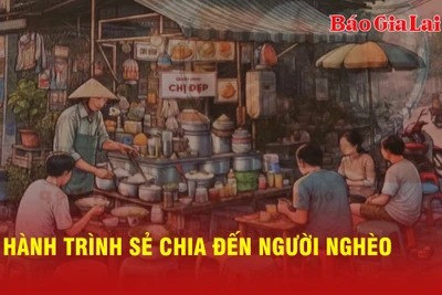 Hành trình sẻ chia đến người nghèo