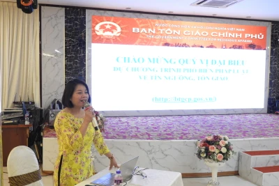 Gia Lai: Chức sắc, nhà tu hành nghe phổ biến pháp luật về tín ngưỡng, tôn giáo 