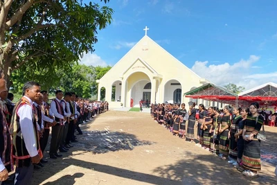 Khánh thành Nhà thờ Tin lành tại huyện Krông Pa