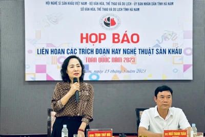 Hơn 500 nghệ sĩ tham gia Liên hoan các trích đoạn hay nghệ thuật sân khấu toàn quốc