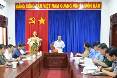 Bộ phận Thường trực Tiểu ban Tuyên truyền và Phục vụ Đại hội đại biểu Đảng bộ tỉnh lần thứ XVII họp triển khai nhiệm vụ 