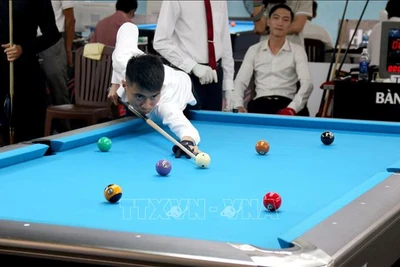 Gần 1.600 cơ thủ tham gia Giải Billiards & Snooker vô địch quốc gia năm 2023