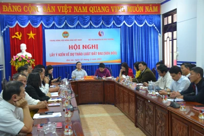 Hội nghị trực tuyến lấy ý kiến dự thảo Luật đất đai (sửa đổi) của Hội Nông dân