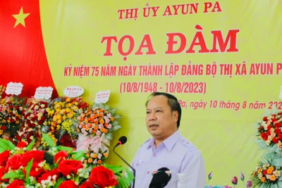  Tọa đàm kỷ niệm 75 năm ngày thành lập Đảng bộ thị xã Ayun Pa