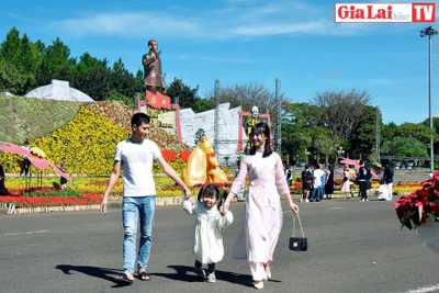 Gia Lai “hút” khách dịp Tết Nguyên đán