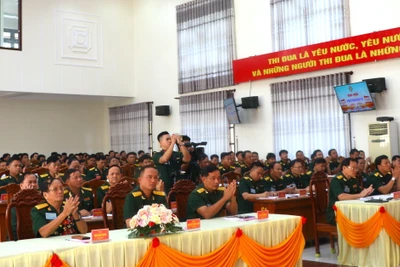 Đại hội thi đua quyết thắng Trung đoàn 1 giai đoạn 2019-2024