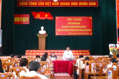 Đak Pơ khen thưởng 26 tập thể, cá nhân học tập và làm theo Bác