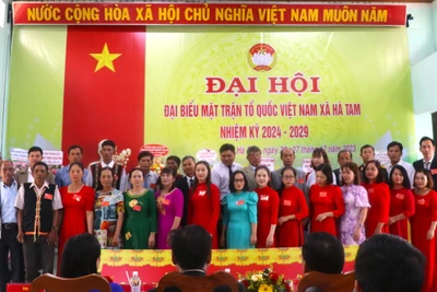 Đại hội điểm Mặt trận Tổ quốc Việt Nam xã Hà Tam nhiệm kỳ 2024-2029 thành công tốt đẹp