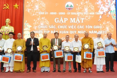 Gia Lai tạo điều kiện để các tôn giáo hoạt động và phát huy vai trò trong đời sống xã hội