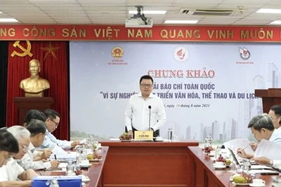 Giải Báo chí Toàn quốc về văn hóa, thể thao, du lịch: Có 5 giải A