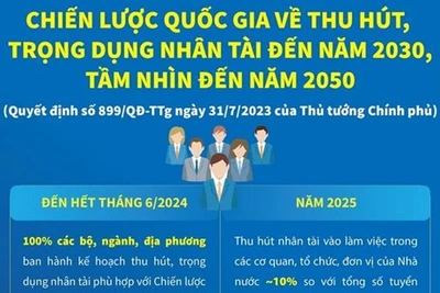 Chiến lược Quốc gia về Thu hút, Trọng dụng Nhân tài đến năm 2030