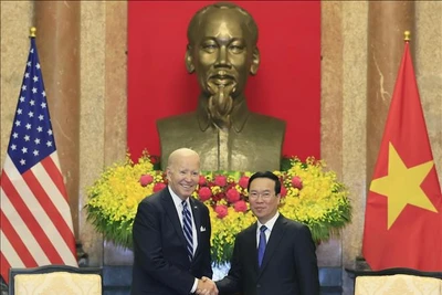 Chủ tịch nước Võ Văn Thưởng tiếp Tổng thống Hoa Kỳ Joe Biden