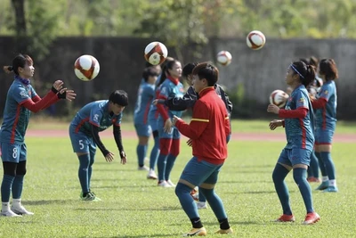 SEA Games 32: Đội tuyển bóng đá nữ Việt Nam quyết tâm đánh bại Myanmar 