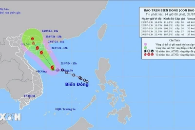 Thủ tướng ra công điện về việc tập trung ứng phó bão số 2 và mưa lũ