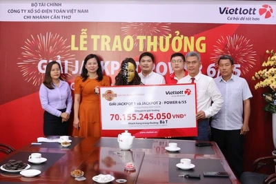 Mua Vietlott cầu may mỗi ngày, người phụ nữ ẵm giải thưởng hơn 70 tỷ đồng