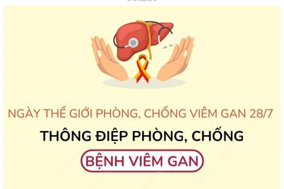 Ngày Thế giới phòng, chống viêm gan 28/7: Thông điệp phòng, chống bệnh viêm gan