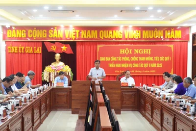 Phòng-chống tham nhũng, tiêu cực: Tập trung vào những lĩnh vực nhạy cảm 