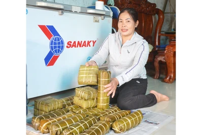 Nghề làm bánh Tết ở Pleiku 