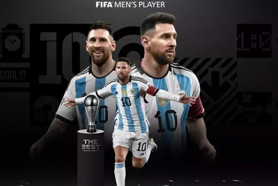 Thắng kịch tính Haaland, Messi giành giải 'FIFA The Best 2023'