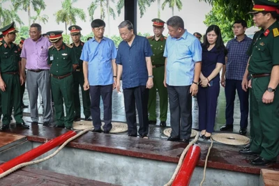 Chủ tịch nước Tô Lâm kiểm tra công tác chuẩn bị nơi yên nghỉ của Tổng Bí thư Nguyễn Phú Trọng