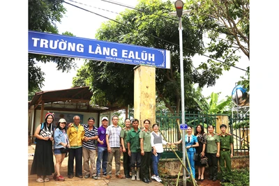 Nhân rộng mô hình “Ánh sáng an ninh”