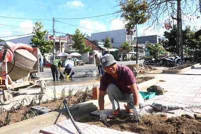 An Khê chỉnh trang đô thị đón xuân mới