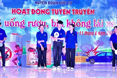 Tỉnh Đoàn Gia Lai phát động Cuộc thi an toàn giao thông trong học sinh THPT