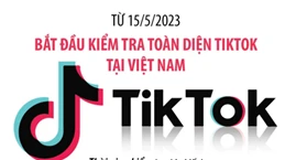 [Infographics] Bắt đầu kiểm tra toàn diện TikTok tại Việt Nam 