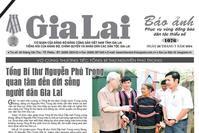 Báo Ảnh Gia Lai ngày 26-7-2024