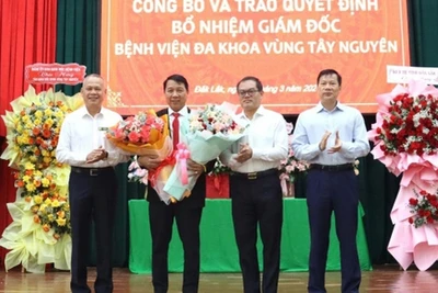 Bổ nhiệm tân giám đốc bệnh viện lớn nhất Tây nguyên