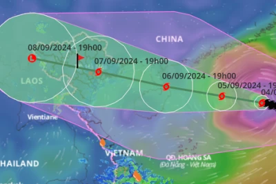 Bão số 3 sẽ tăng lên cấp 15-16, dự báo 5 tỉnh - thành chịu tác động mạnh nhất