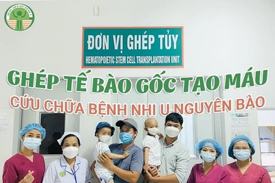 Ghép tế bào gốc tạo máu: Thêm cơ hội cho bệnh nhi ung thư 