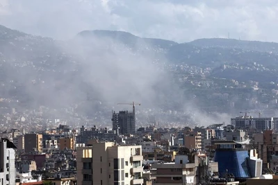 Israel tấn công thủ đô Lebanon