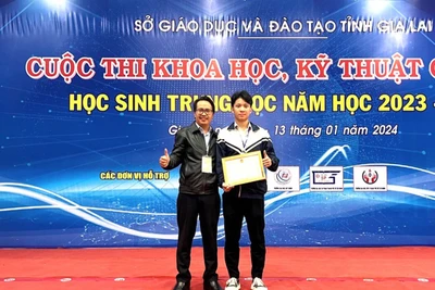 Công dân trẻ tiêu biểu Nguyễn Đức Danh: Muốn thành công thì phải kiên trì 