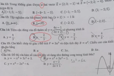 Một mã đề thi toán THPT tại Đắk Lắk bị lỗi nghiêm trọng?