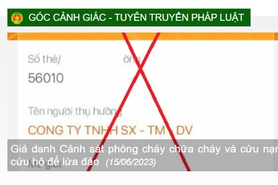 Công an phát cảnh báo về thủ đoạn lừa đảo mới xuất hiện