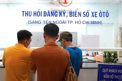 Biển số định danh: Cách làm thủ tục thu hồi biển số, đăng ký xe cũ để không bị phạt