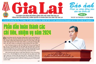 Báo Ảnh Gia Lai ngày 12-7-2024