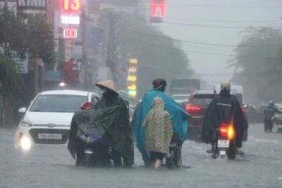 Hầu hết các khu vực có mưa rào và dông trong ngày đầu tuần