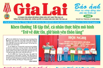 Báo Ảnh Gia Lai ngày 31-5-2024