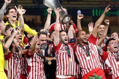 Vô địch Europa Conference League, Olympiakos lập nhiều kỷ lục