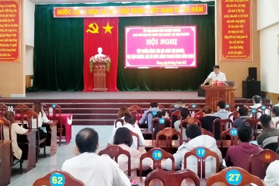 Kbang: Tập huấn rà soát hộ nghèo, cận nghèo, hộ có mức sống trung bình năm 2023