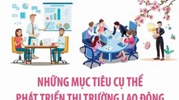 Những mục tiêu cụ thể phát triển thị trường lao động đến năm 2025 