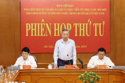 Tổng Bí thư, Chủ tịch nước Tô Lâm chủ trì Phiên họp BCĐ Tổng kết 40 năm Đổi mới