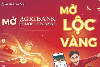 Mở lộc vàng cùng Agribank E-Mobile Banking 