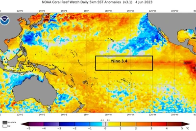 Cảnh báo thời tiết khó lường, hỗn loạn khi El Nino hình thành