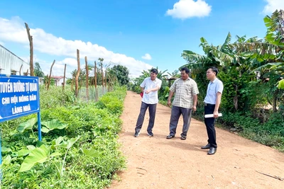 Tổ tự quản ở Ia Blang góp phần đảm bảo trật tự an toàn giao thông