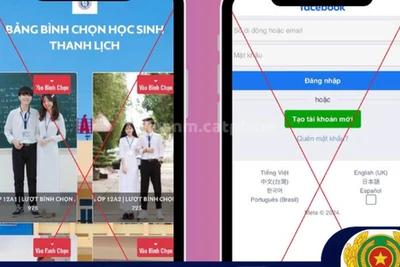 Công an TP HCM cảnh báo thủ đoạn đánh cắp tài khoản Facebook