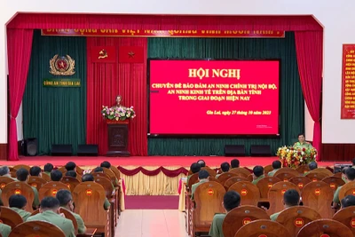 Bảo đảm an ninh kinh tế, an ninh chính trị nội bộ trong tình hình mới 